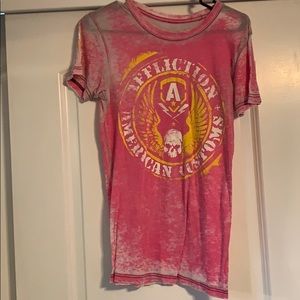 Affliction burnout T-shirt